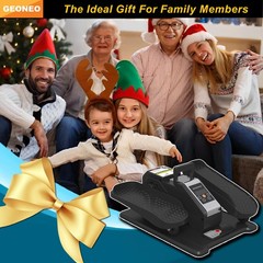 Under Desk Elliptical Machine for Seniors, Electric, Quiet, 12 Speeds