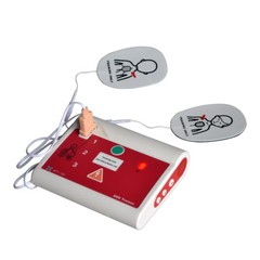 First Aid CPR AED Trainer Automated External Defibrillator Simulator Italian
