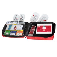 First Aid CPR AED Trainer Automated External Defibrillator Simulator Italian