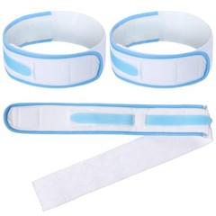 Tondiamo 4 Pcs Catheter Holder Urine Drainage Bag Leg Band Straps Blue